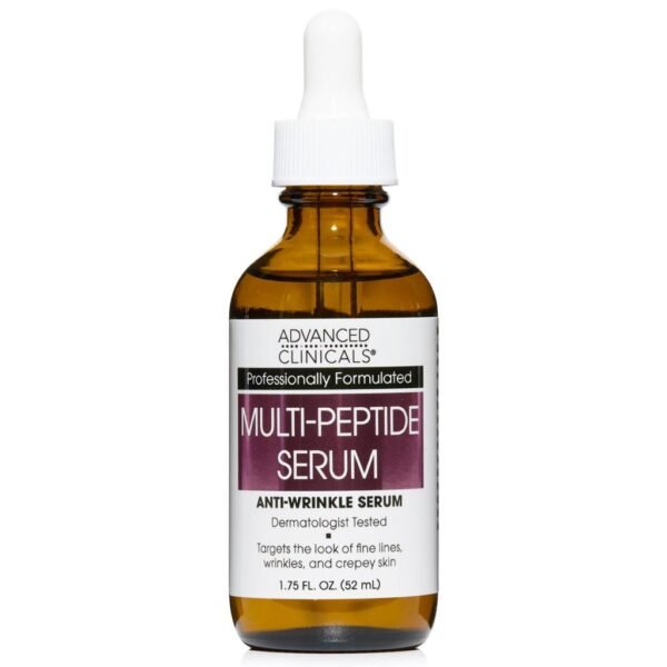 Advanced Clinicals Peptide Serum – 1.75oz