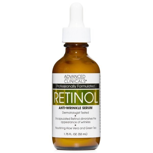 Advanced Clinicals Retinol Serum Anti-Wrinkle – 52ml
