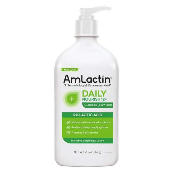 AmLactin Healing Daily Healing 12% Lactic Acid Lotion – 567g