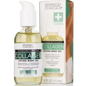Advanced Clinicals Collagen Body Oil – 3.8oz (112ml)