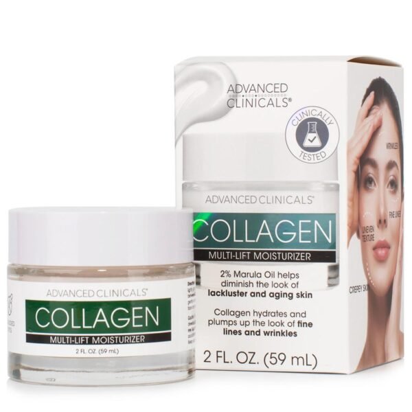 Advanced Clinicals Collagen Cream – 454g